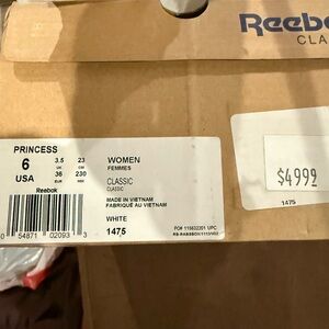 Reebok Women's Classic White Sneakers